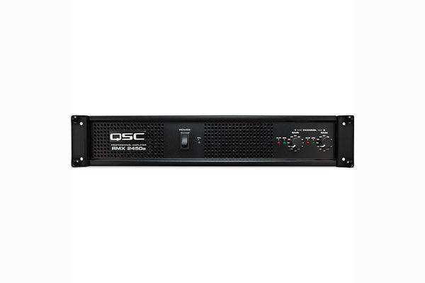 QSC Low-Z Power Amplifier (800 W per Channel) - RMX2450a Audio Amplifiers QSC