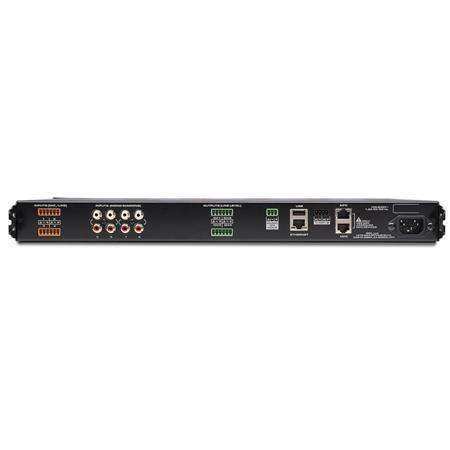 QSC MP-M40 Digital Business Music and Paging Zone Mixer/Processor, 8 Inputs and 4 Outputs Intercoms QSC