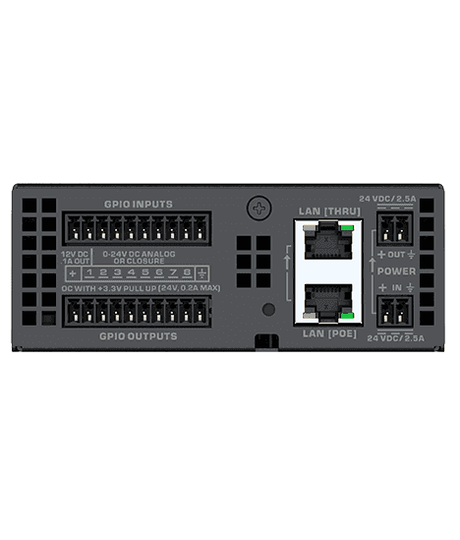 QSC Q-SYS QIO-GP8x8 Network GPIO expander for Q-SYS Room Control QSC