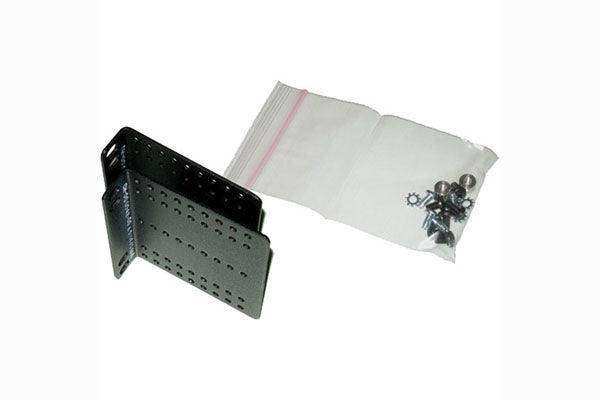 QSC Rear Rack Ear Support Kit with Two 3" L-Brackets - REAR RACK EAR KIT 3IN Audio Amplifiers QSC