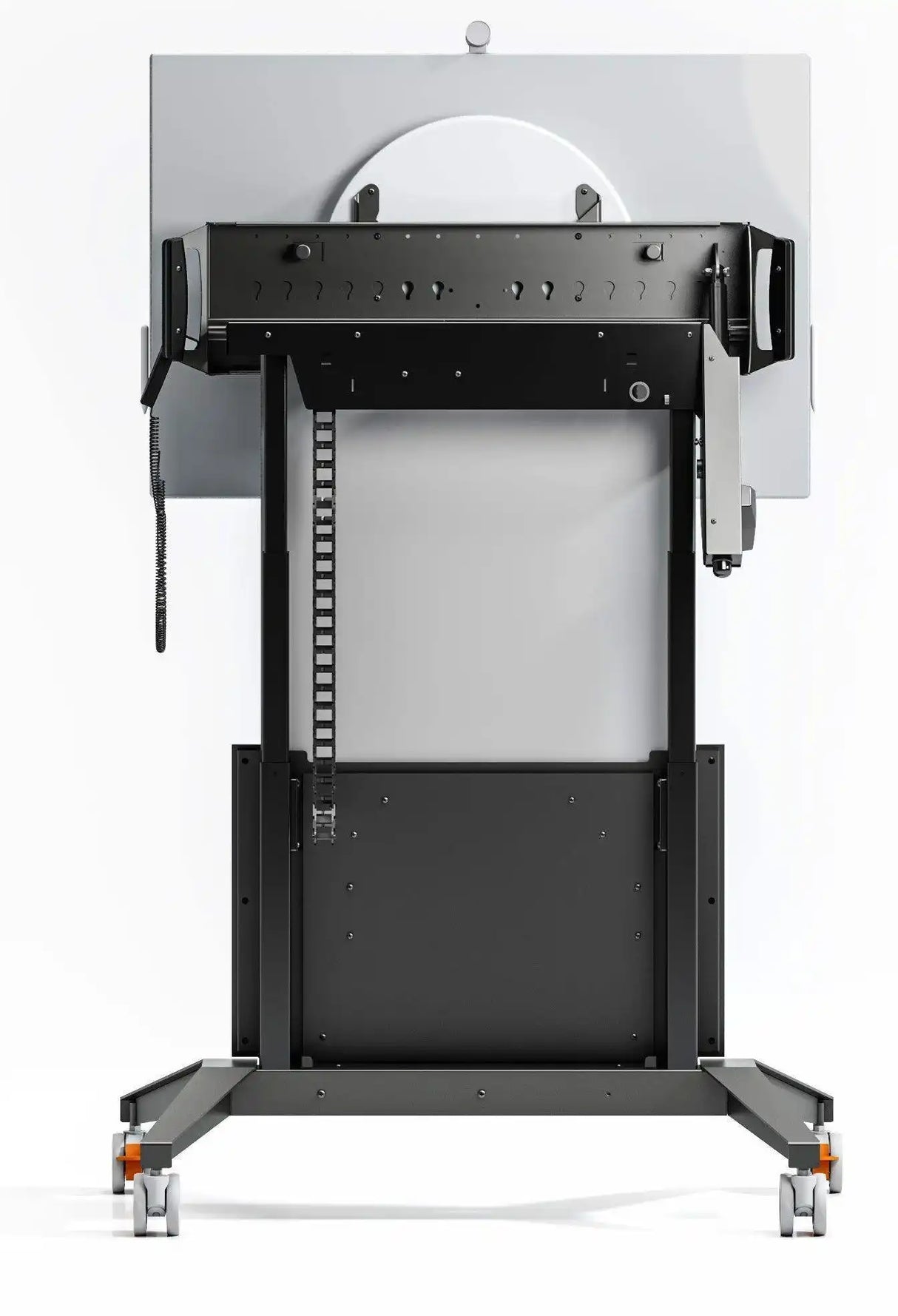 Salamander Electric Lift & Tilt, Mobile Stand for Surface Hub 2S 50″, Gray Collaboration Furniture Salamander Designs