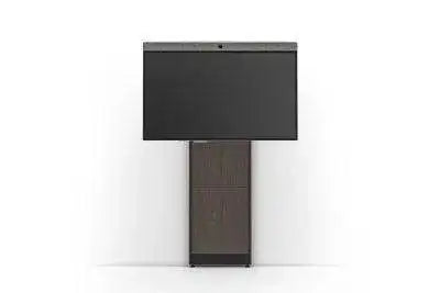 Salamander STRUT 170 WALL STAND Universal VESA Mount Racks Salamander Designs Wenge Oak