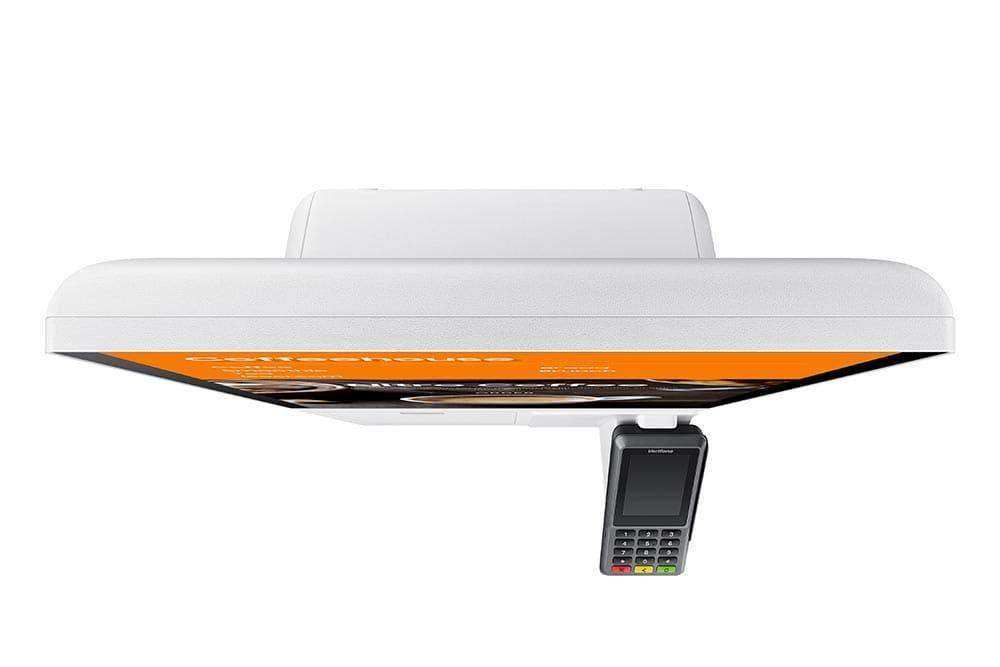 Samsung Tizen Kiosk Touch Screen, Kiosk Connection Box and Stand for 24in Kiosk Bundle Interactive Displays Samsung