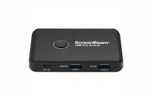 Screenbeam SBUSBSW4 USB Pro Switch Between UC System and 1100 Plus Video Conferencing ScreenBeam