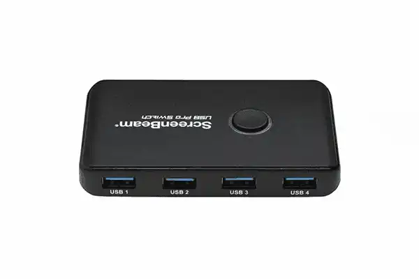 Screenbeam SBUSBSW4 USB Pro Switch Between UC System and 1100 Plus Video Conferencing ScreenBeam