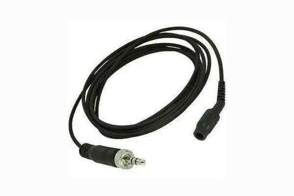 Sennheiser 511719 Spare Part: HSP2/4. Black cable with ew connector Microphones Sennheiser
