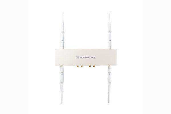Sennheiser AWM 4 Antenna wall mount, metal housing, white, including 4 rod antennas - 507358 Microphones Sennheiser
