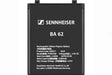Sennheiser BA 62 Rechargeable Battery Pack for SK 6212 Bodypack Wireless Transmitter - 508517 Microphones Sennheiser
