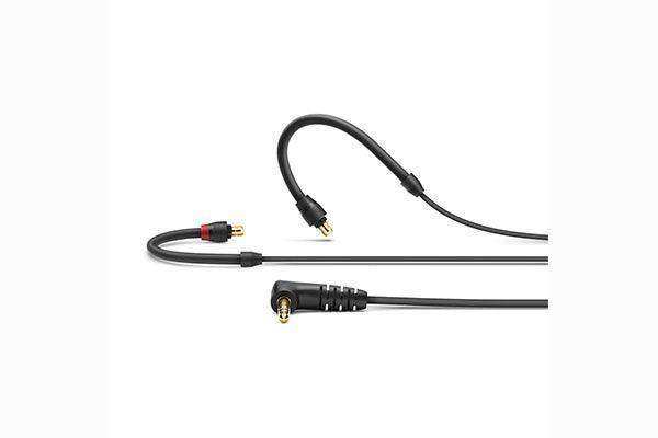 Sennheiser Black Cable for IE 400/500 Replacement cable for IE 400/500 Pro. 1.3m length with 3.5mm jack connector, black - 508584 Microphones Sennheiser