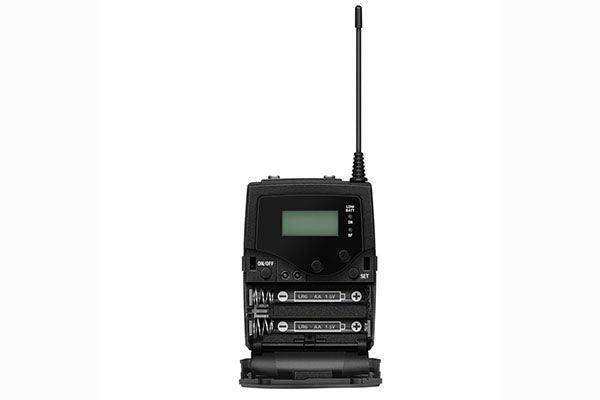 Sennheiser EK 500 G4-AW+ Portable camera receiver. Includes (1) 1/8" output cable, (1) XLR balanced output cable and (1) camera mount, frequency range:AW+ (470 - 558 MHz) - 509546 Microphones Sennheiser
