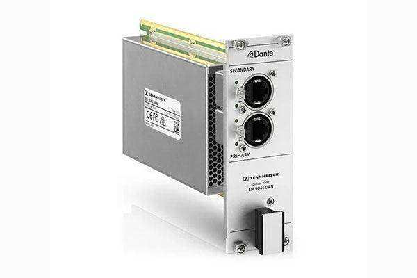 Sennheiser EM 9046 DAN Dante™ module, 2x GBit network, 8x audio out main, 96 kHz, 24 bit - 506265 Microphones Sennheiser