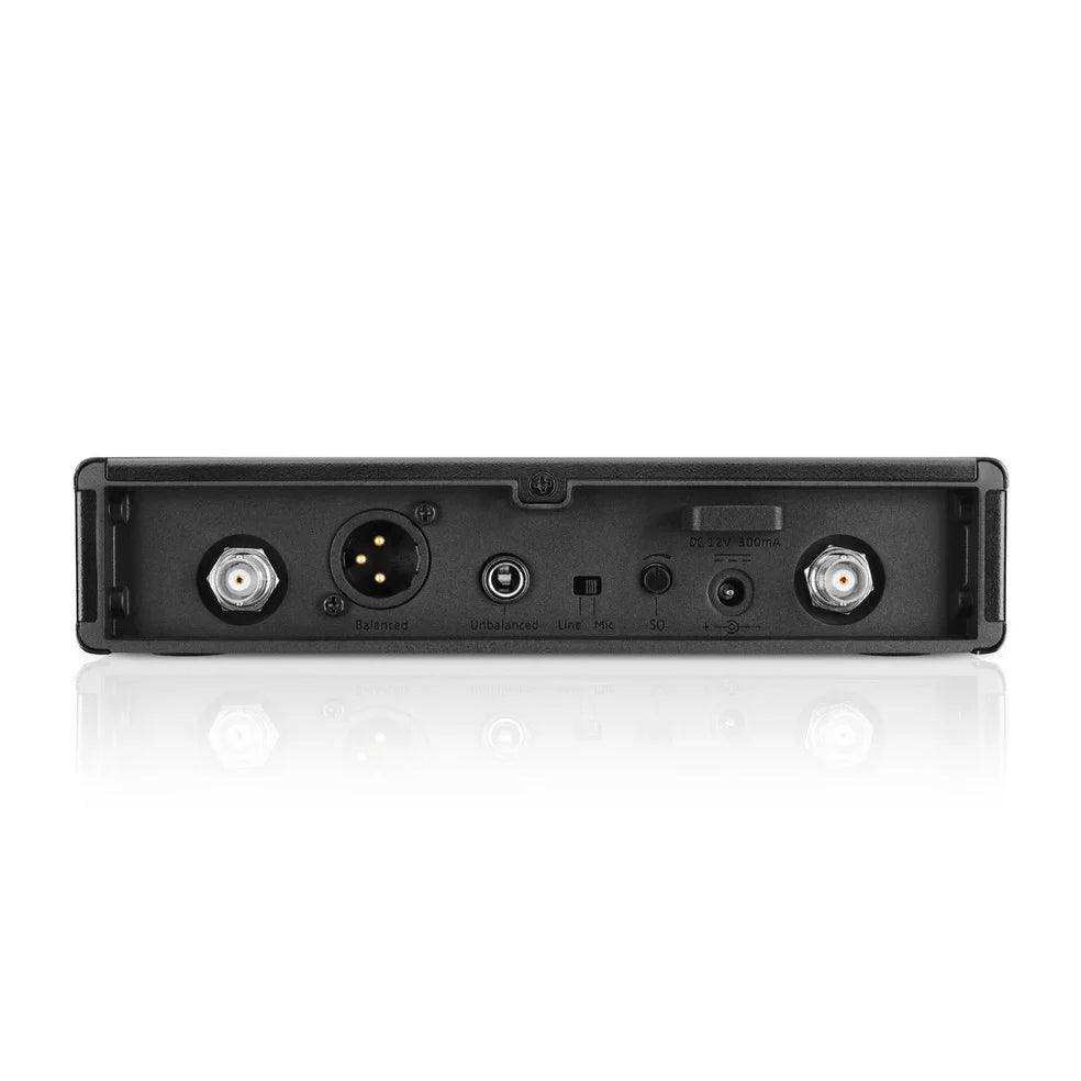 Sennheiser EM-XSW 2-A True diversity receiver with external antennas. 8 banks of 12 coordinated frequency presets, and manual tuning of 960 frequencies. Rackmount not included, frequency range: A (548-572 MHz) - 507315 Microphones Sennheiser
