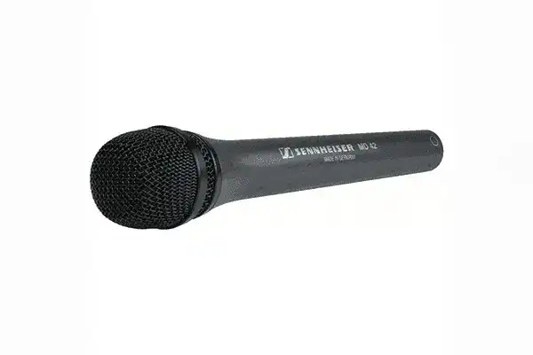Sennheiser MD 42 Handheld microphone (omnidirectional, dynamic) for field ENG with 3-pin XLR-M - 005173 Microphones Sennheiser