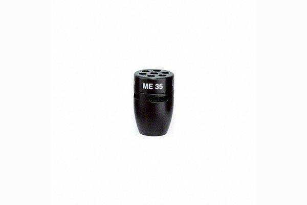 Sennheiser ME 35 Capsule head for MZH series gooseneck microphones (supercardioid pre-polarized condenser, Black) - 005063 Microphones Sennheiser