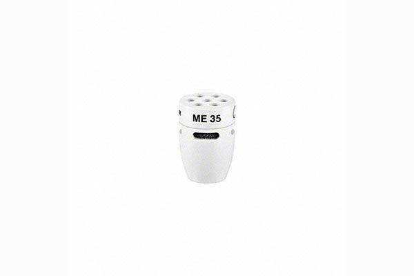 Sennheiser ME 35 W Capsule head for MZH series gooseneck microphones (supercardioid pre-polarized condenser, White) - 005064 Microphones Sennheiser