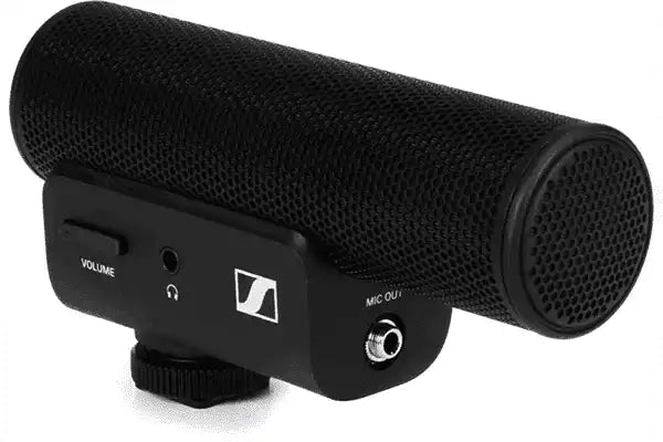 Sennheiser MKE 400 On-camera Shotgun Microphone with Smartphone Clamp and Tripod Stand - 509257 Microphones Sennheiser