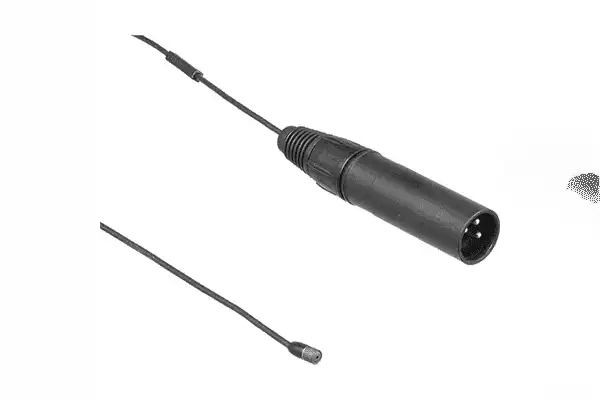 Sennheiser MKE2-P-K Complete MKE2 omni lavalier kit featuring MKE2 Gold with integrated phantom-power adapter (XLR) for hard-wired applications. Kit includes accessories. Microphones Sennheiser