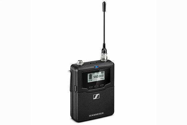 Sennheiser SK 6000 BK Bodypack transmitter, digital, LR mode, 3-pole SE plug, AES 256, black Microphones Sennheiser