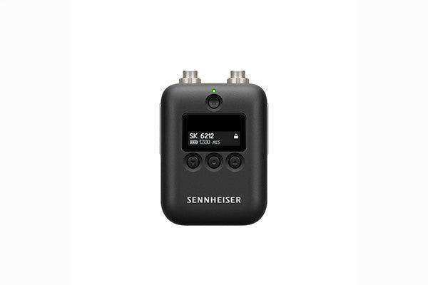 Sennheiser SK 6212 Mini bodypack transmitter, digital, LR mode, 3-pin SE plug, AES 256 encryption, black Microphones Sennheiser