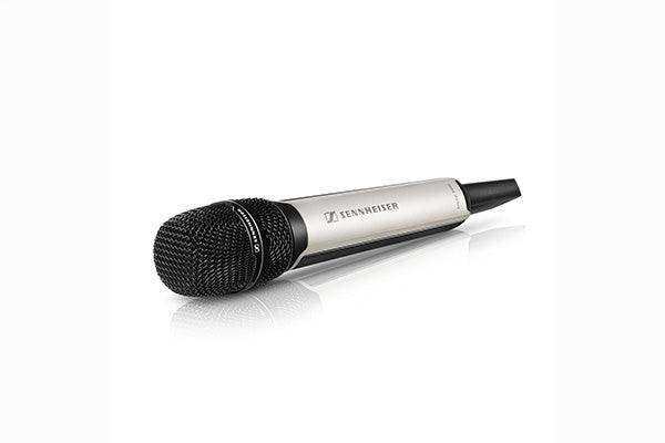 Sennheiser SKM 9000 BK COM Handheld transmitter, digital, HD and LR mode, command function, includes microphone clip, black Microphones Sennheiser