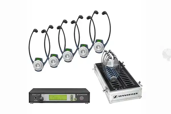 Sennheiser SR2020-D-US Single Rack-Mountable RF Transmitter/Receiver Kit Assistive Listening Sennheiser