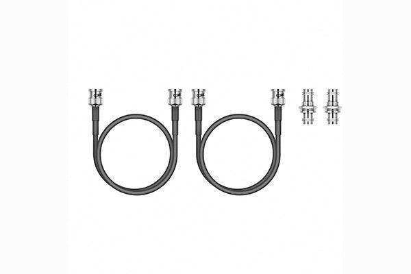 Sennheiser XSW FRONT ANTENNA CABLES Antenna mounting kit with two antenna front mount cables including two BNC coupler bulkheads. Includes (1) L 70 USB Charging station and (1) NT 50-20 CW power supply - 507468 Microphones Sennheiser