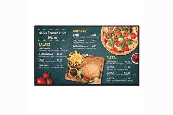 Sharp 4T-B 60" Class 4K UHD Commercial LED TV - 4T-B60CJ1U (Discontinued) Displays Sharp