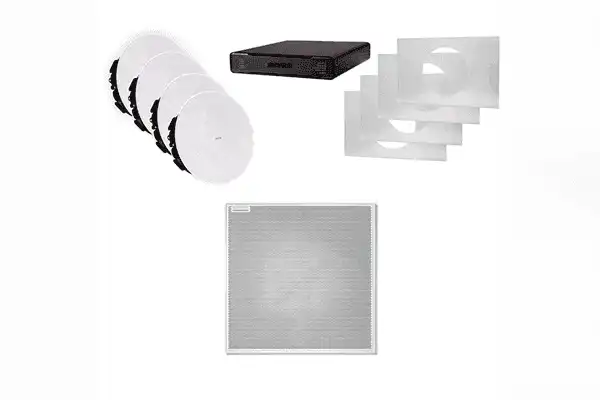 Shure 920Q W-V ECOSYSTEM BUNDLE 920Q: (1) MXA920W-S, (1) P300-IMX, (4) MXN5W-C + Tile Bridge Audio Conferencing Shure