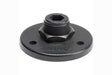 Shure A12B 5/8"-27 Threaded Mounting Flange, Black Microphones Shure
