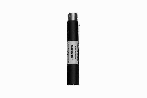 Shure A15AS Switchable Attenuator (15, 20, 25 dB), Passes Phantom Power Microphones Shure