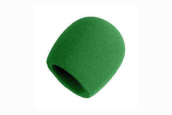 Shure A58WS-GRN Green Foam Windscreen for All Shure Ball Type Microphones Microphones Shure