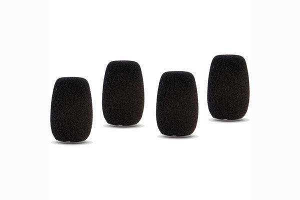 Shure ACVG4WS-B Black Foam Windscreen for Centraverse Gooseneck Condenser Microphones (Contains Four) Microphones Shure