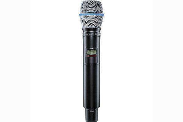 Shure AD2/B87A Handheld Wireless Microphone Transmitter Microphones Shure AD2/B87A=-G57 AD HH 470-616 MHZ