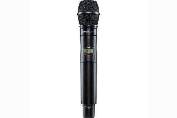 Shure AD2/K9HSB Handheld Wireless Microphone Transmitter (Black) Microphones Shure AD2/K9HSB=-G57 AD HH 470-616 MHZ