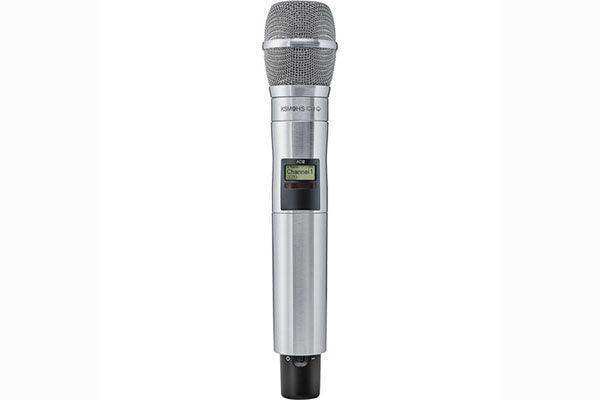 Shure AD2/K9HSN Handheld Wireless Microphone Transmitter (Nickel) Microphones Shure