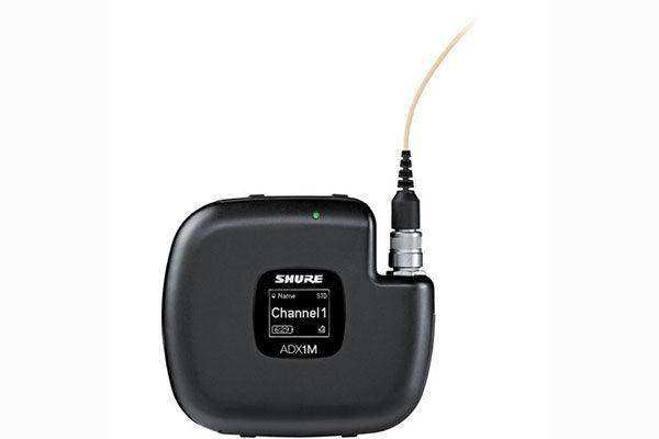 Shure ADX1M Digital Micro Bodypack Wireless Transmitter Microphones Shure