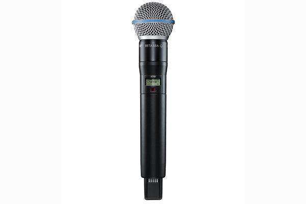 Shure ADX2/B58 Digital Handheld Wireless Microphone Transmitter with Beta 58A Capsule Microphones Shure