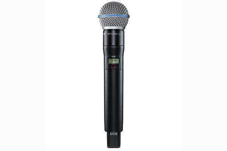 Shure ADX2/B58 Digital Handheld Wireless Microphone Transmitter with Beta 58A Capsule Microphones Shure