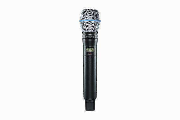 Shure ADX2/B87C Digital Handheld Wireless Microphone Transmitter with Beta 87C Capsule Microphones Shure