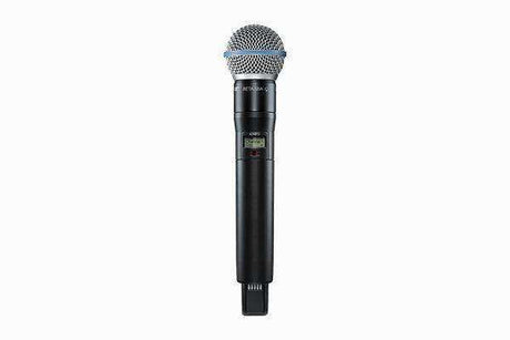 Shure ADX2FD/B58 Digital Handheld Wireless Microphone Transmitter with Beta 58A Capsule Microphones Shure