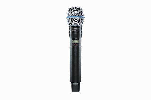 Shure ADX2FD/B87A Digital Handheld Wireless Microphone Transmitter with Beta 87A Capsule Microphones Shure