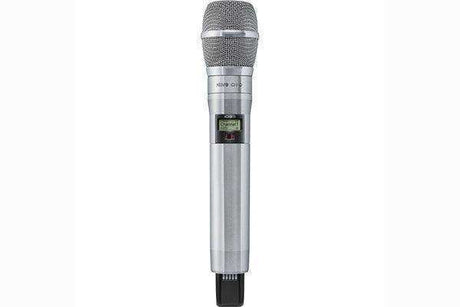 Shure ADX2FD/K9N Digital Handheld Wireless Microphone Transmitter with KSM9 Capsule (Nickel) Microphones Shure ADX2FD/K9N=-G57 (470-616 MHZ)