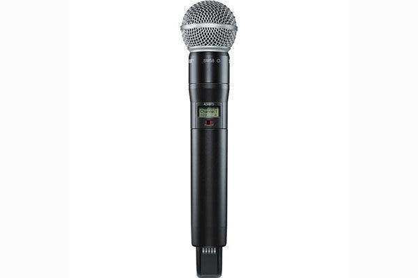 Shure ADX2FD/SM58 Digital Handheld Wireless Microphone Transmitter with SM58 Capsule Microphones Shure ADX2FD/SM58=-X55 (470-616 MHZ)
