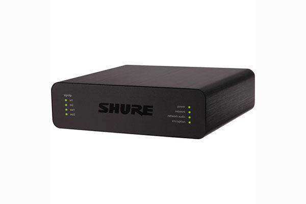 Shure ANI4OUT-BLOCK Advance 4-Channel Dante Mic/Line Audio Network Interface Unit (Block Outputs) Microphnes Shure