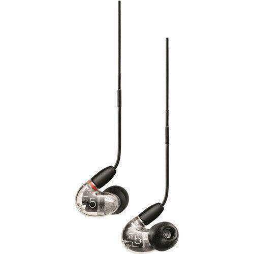 Shure AONIC 5 Sound-Isolating Earphones - SE53BACL+UNI, SE53BABK+UNI, SE53BARD+UNI Headphones Shure Clear