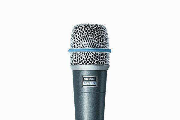 Shure BETA 57A Supercardioid Dynamic with High Output Neodymium Element, for Vocal and Instrument Applications Microphnes Shure