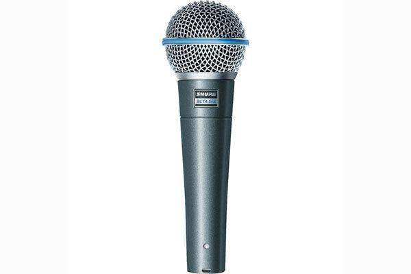 Shure Beta 58A Handheld Supercardioid Dynamic Microphone - BETA 58A Microphnes Shure