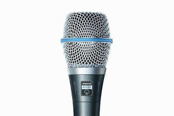 Shure BETA87A Supercardioid Condenser, for Handheld Vocal Applications Microphnes Shure