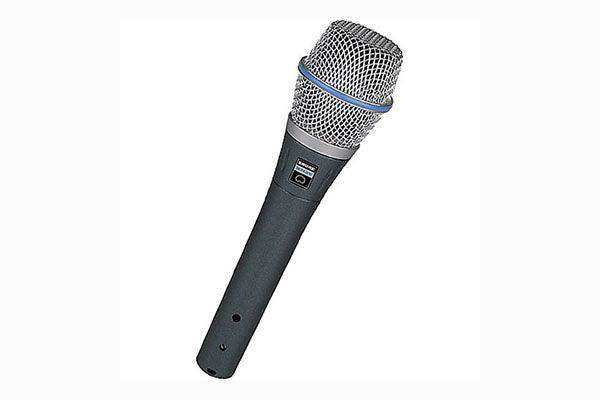Shure BETA87C Cardioid Condenser, for Handheld Vocal Applications Microphnes Shure