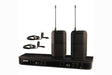 Shure BLX188/CVL BLX188 DUAL LAV SYSTEM W/CVL Microphones Shure